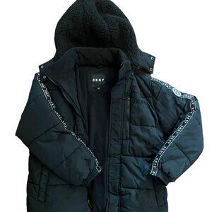 DKNY Youth Medium Kids Fashion Winter Coat Ski New York